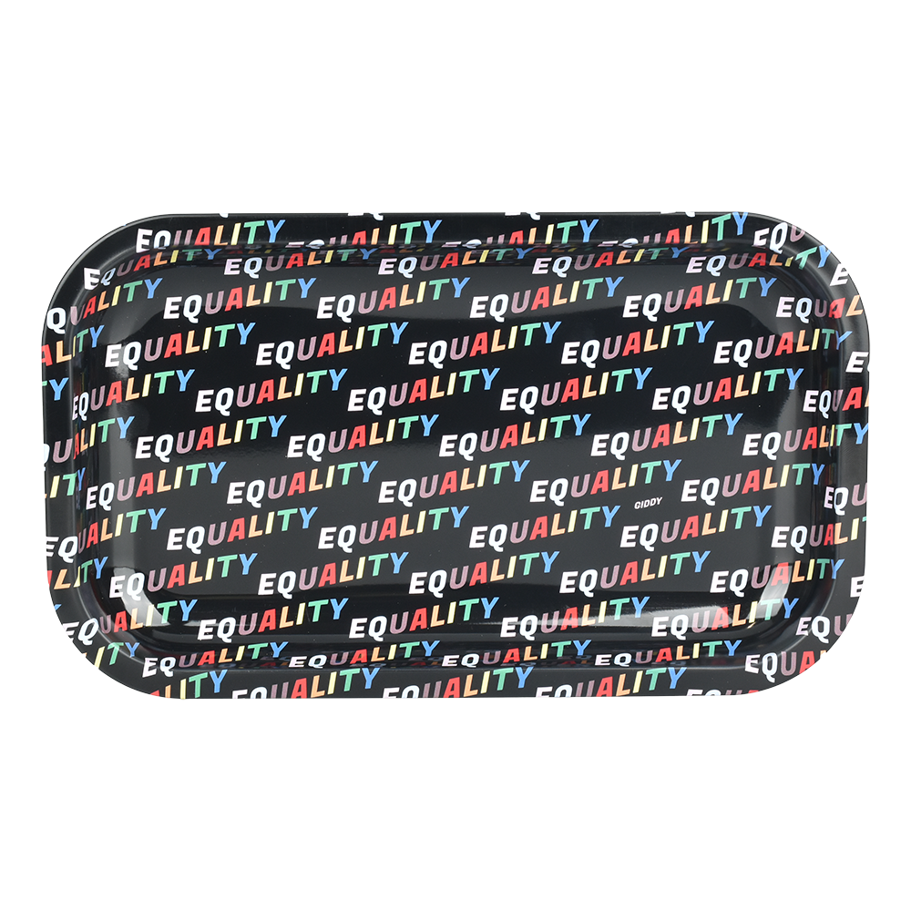 Giddy Equality Metal Rolling Tray