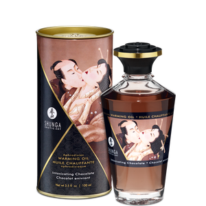 Warming Massage Oil (Chocolate, 3.5oz)