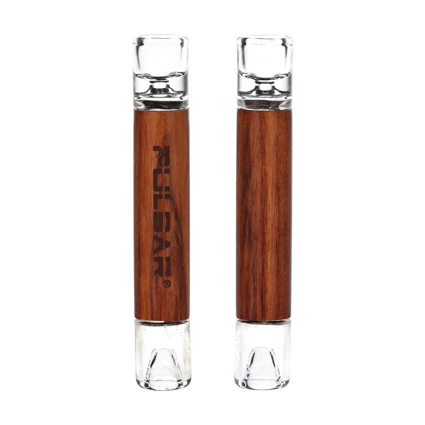 Pulsar Glass &amp; Rosewood One-Hitter (4")