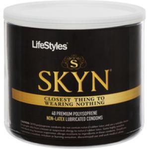 Lifestyles SKYN Non-Latex Condoms (Pack of 40)