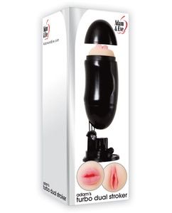Adam &amp; Eve Toys Adam's Turbo Dual Stroker