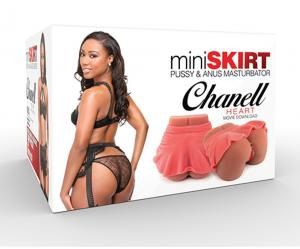Chanel Heart Mini Skirt Masturbator