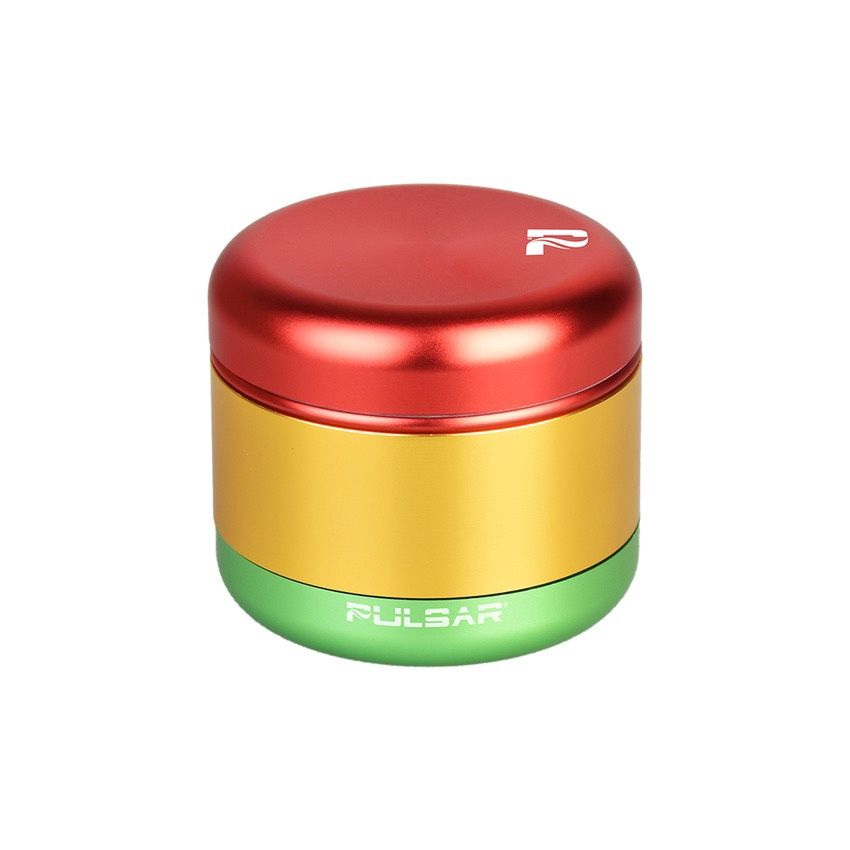 Pulsar Matte Metal Grinder (Rasta, 2.25")