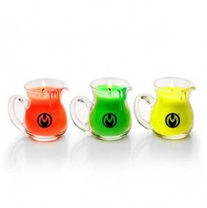 Master Series Pour Drip Blacklight Reactive Candles (Set of 3)