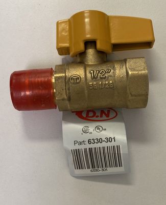 Gas Valve 1/2F 1/2”OD Flare