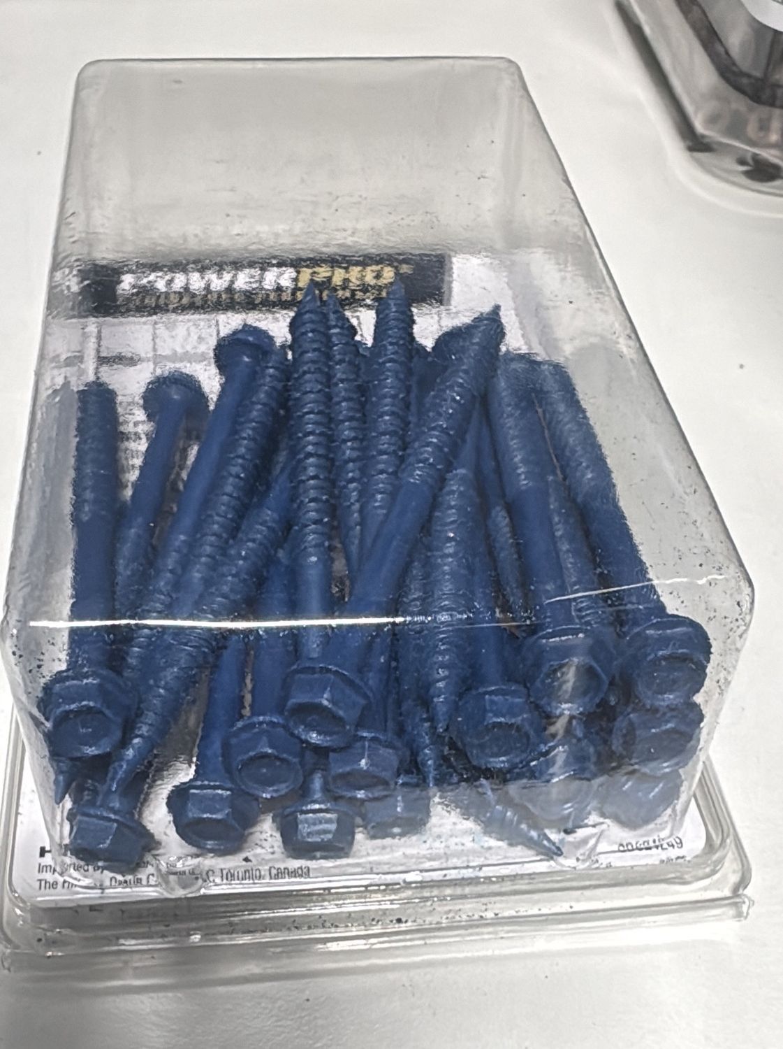 1/4 x 3 1/4 Concrete Screws