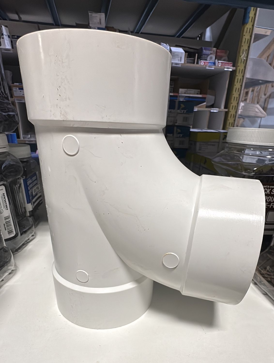 PVC Sanitary TEE 4”