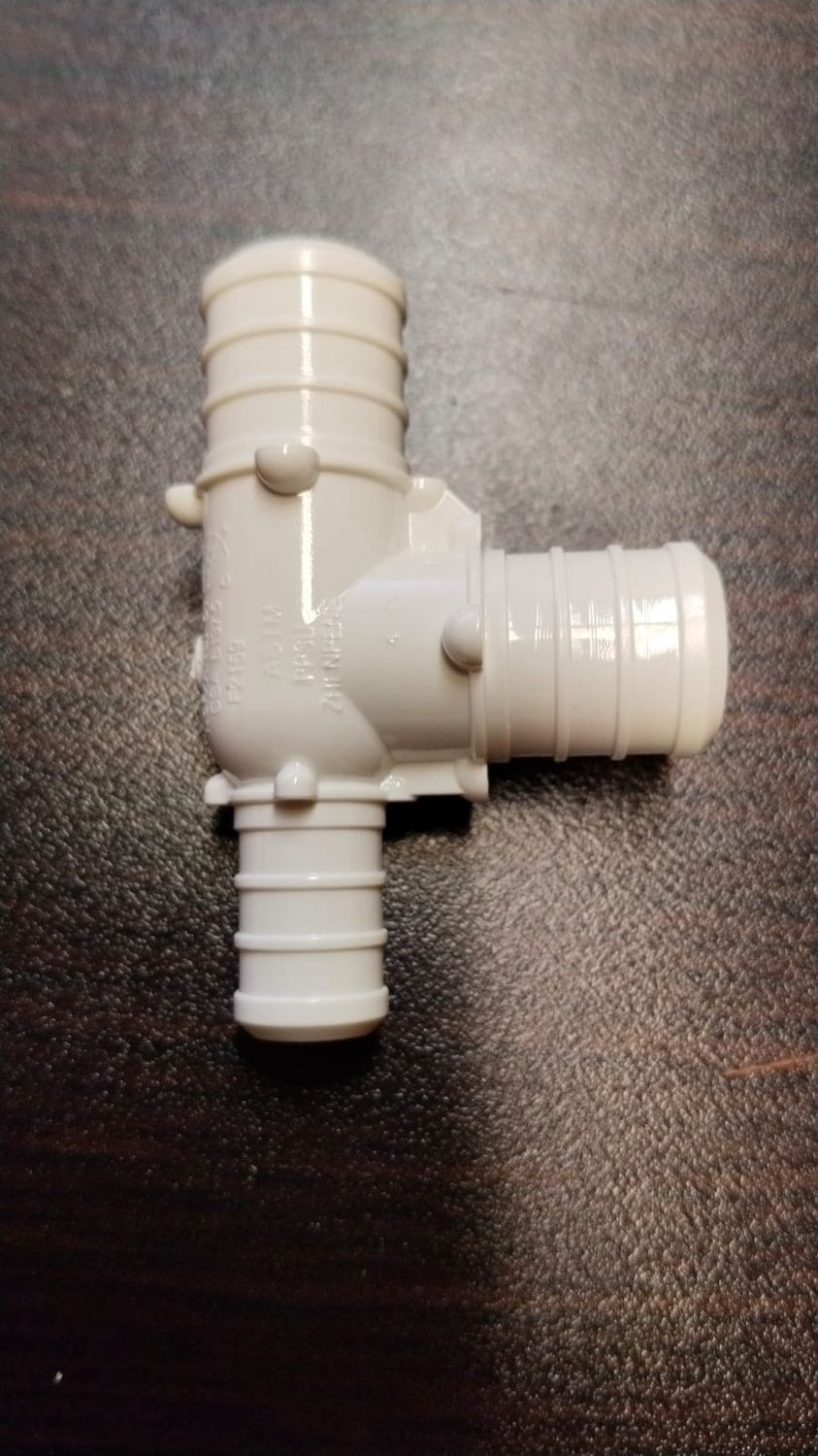 3/4" x 1/2" x 3/4" Poly-Alloy PEX TEE