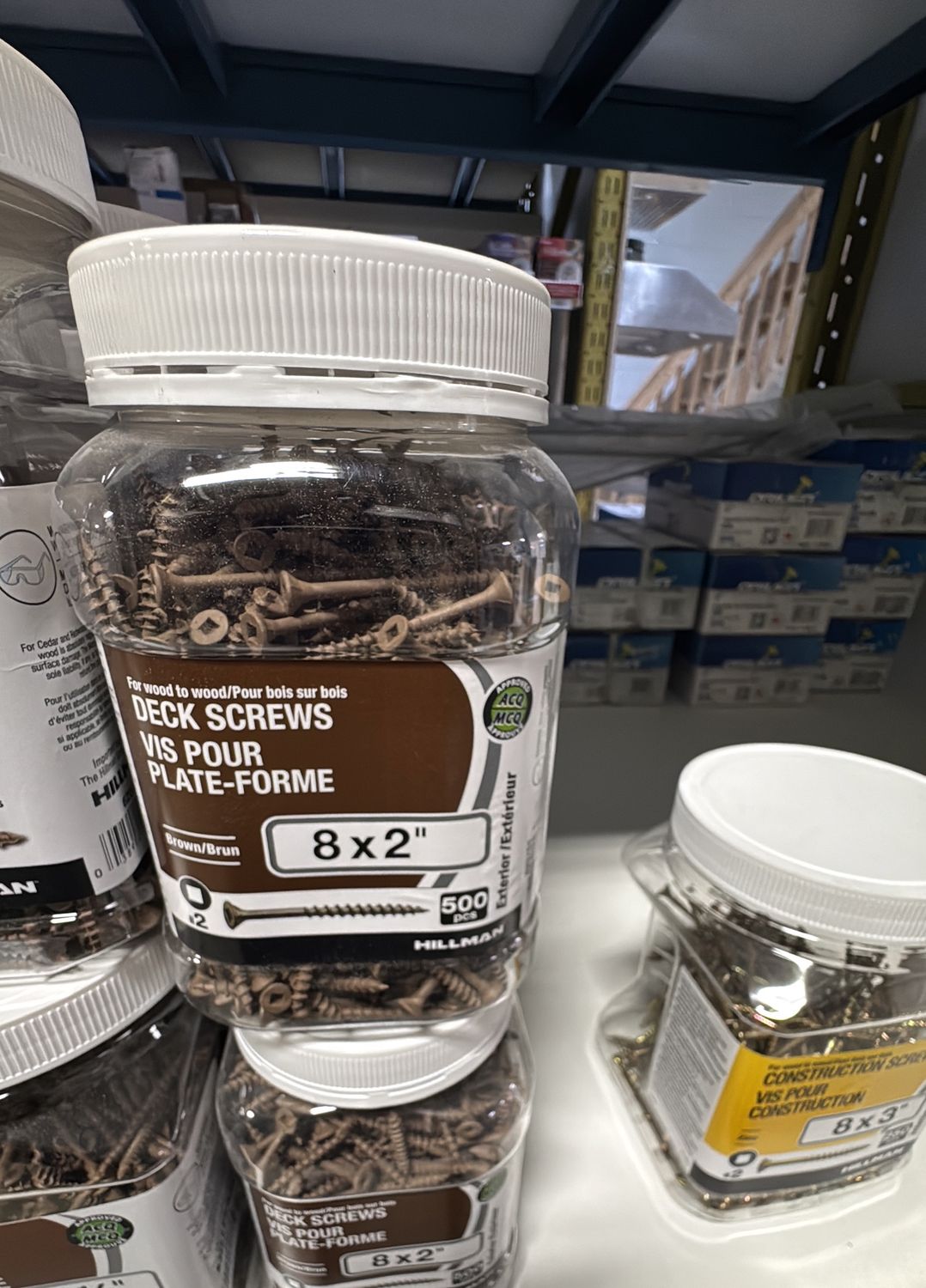 8x2 deck screw 500pc