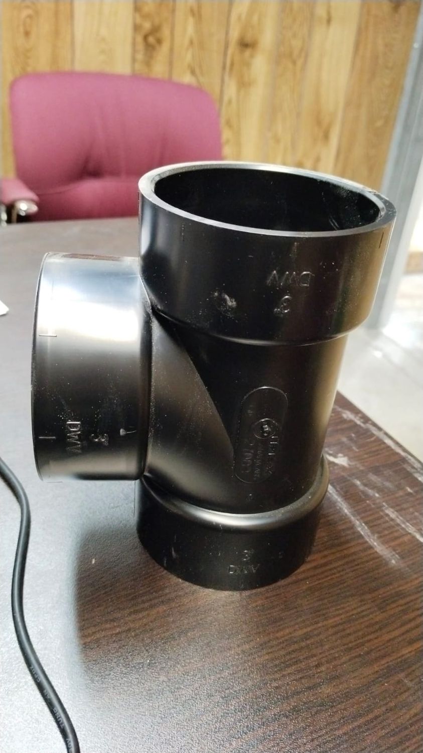 3" Sanitary Pipe TEE HHH