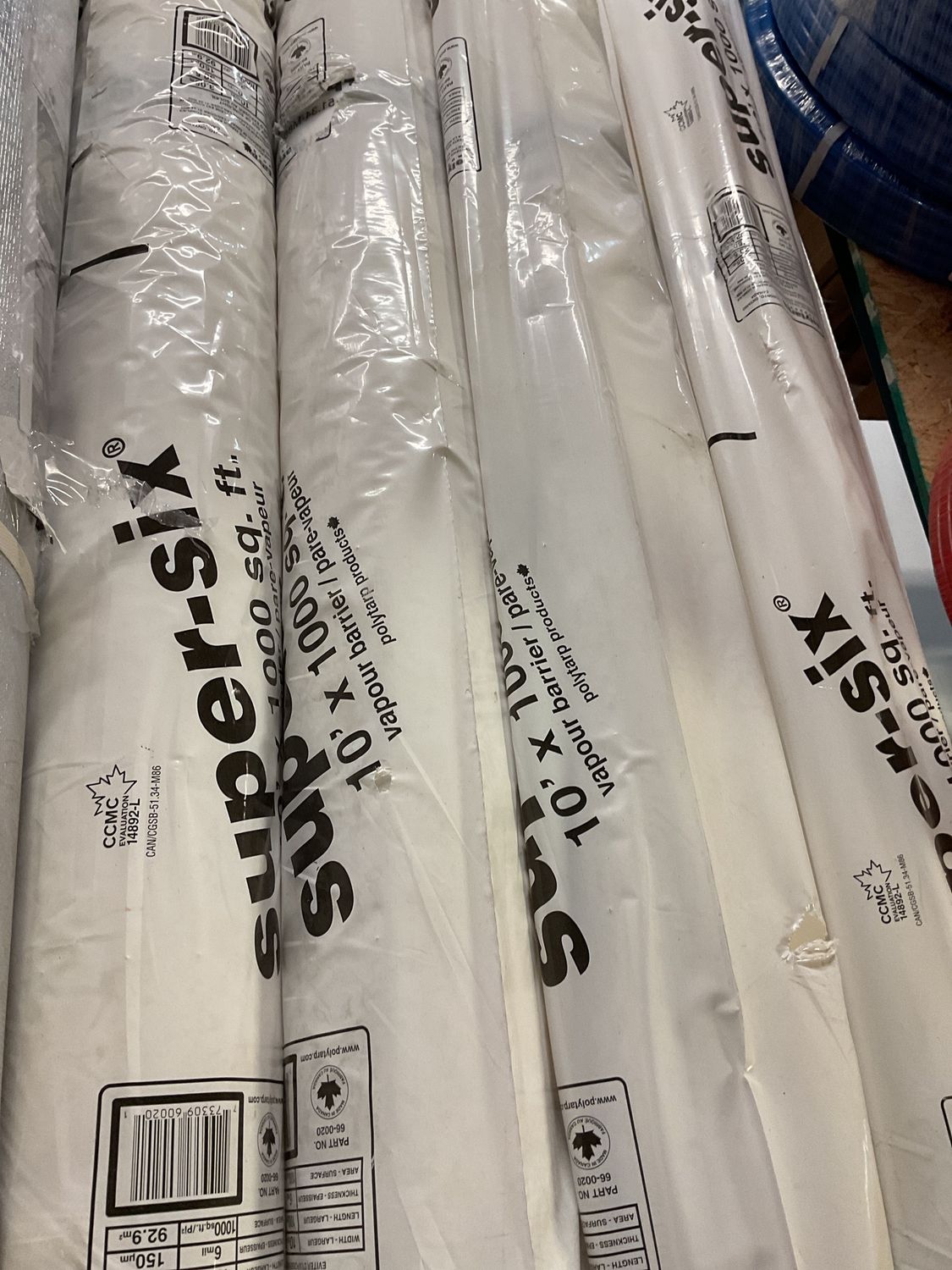 VAPOUR BARIER SUPERSIX 102"X500 SQFT