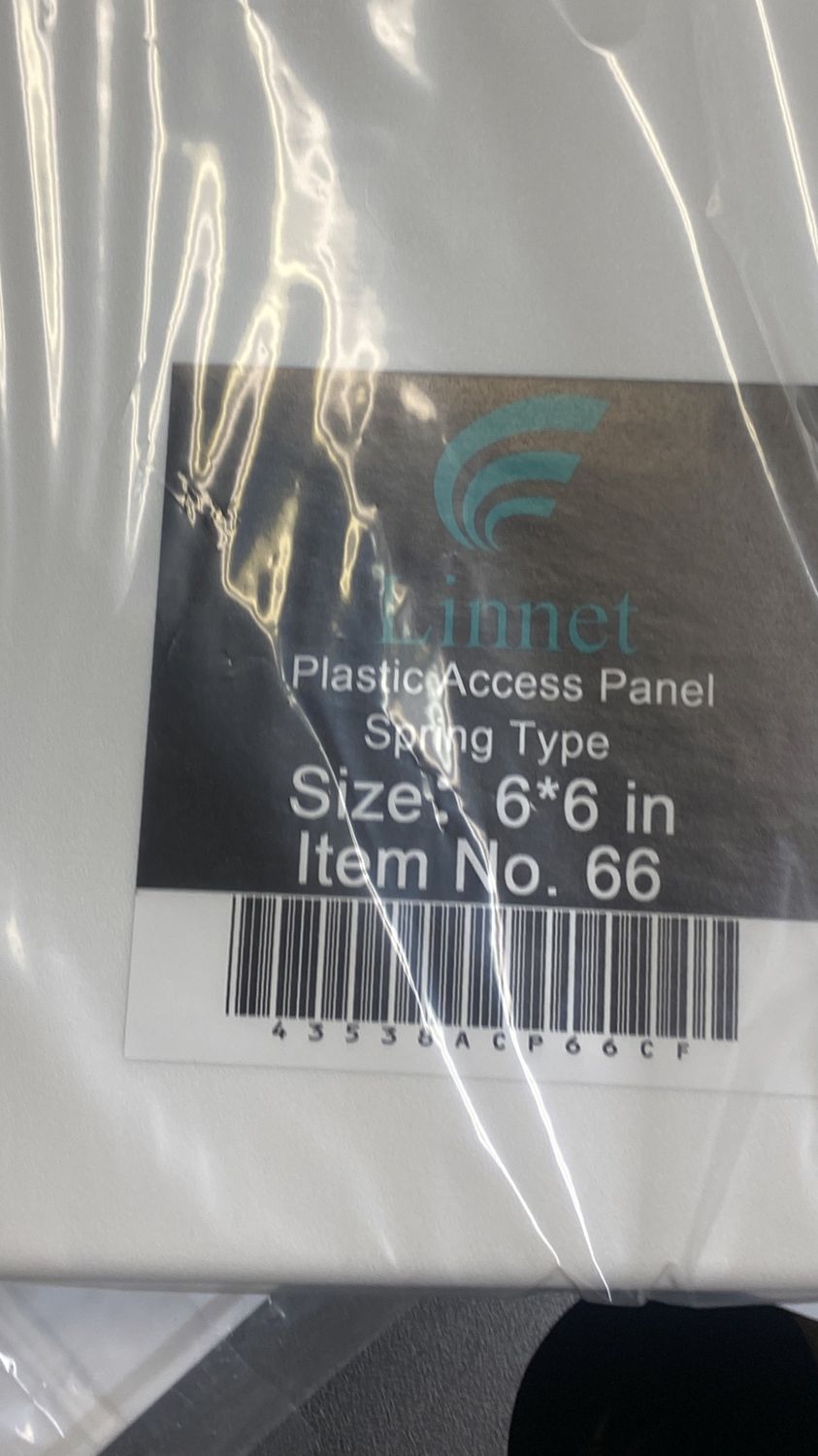 Linnet plastic access panel 6*6