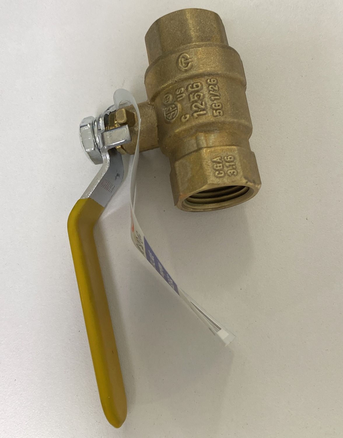 Gas Valve Full Port 1/2 x 1/2