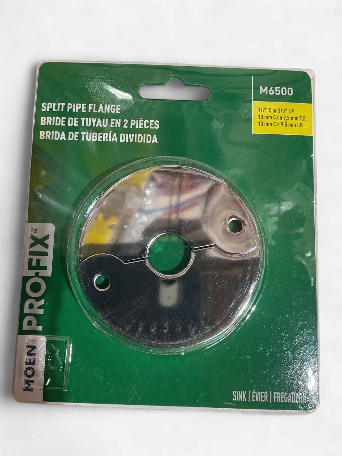 Moen split pipe flange