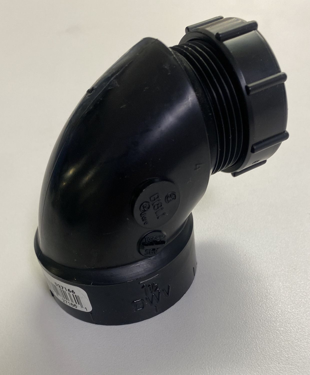 90 deg Elbow Slip Joint Nut x H 1 1/2 x 1 1/4