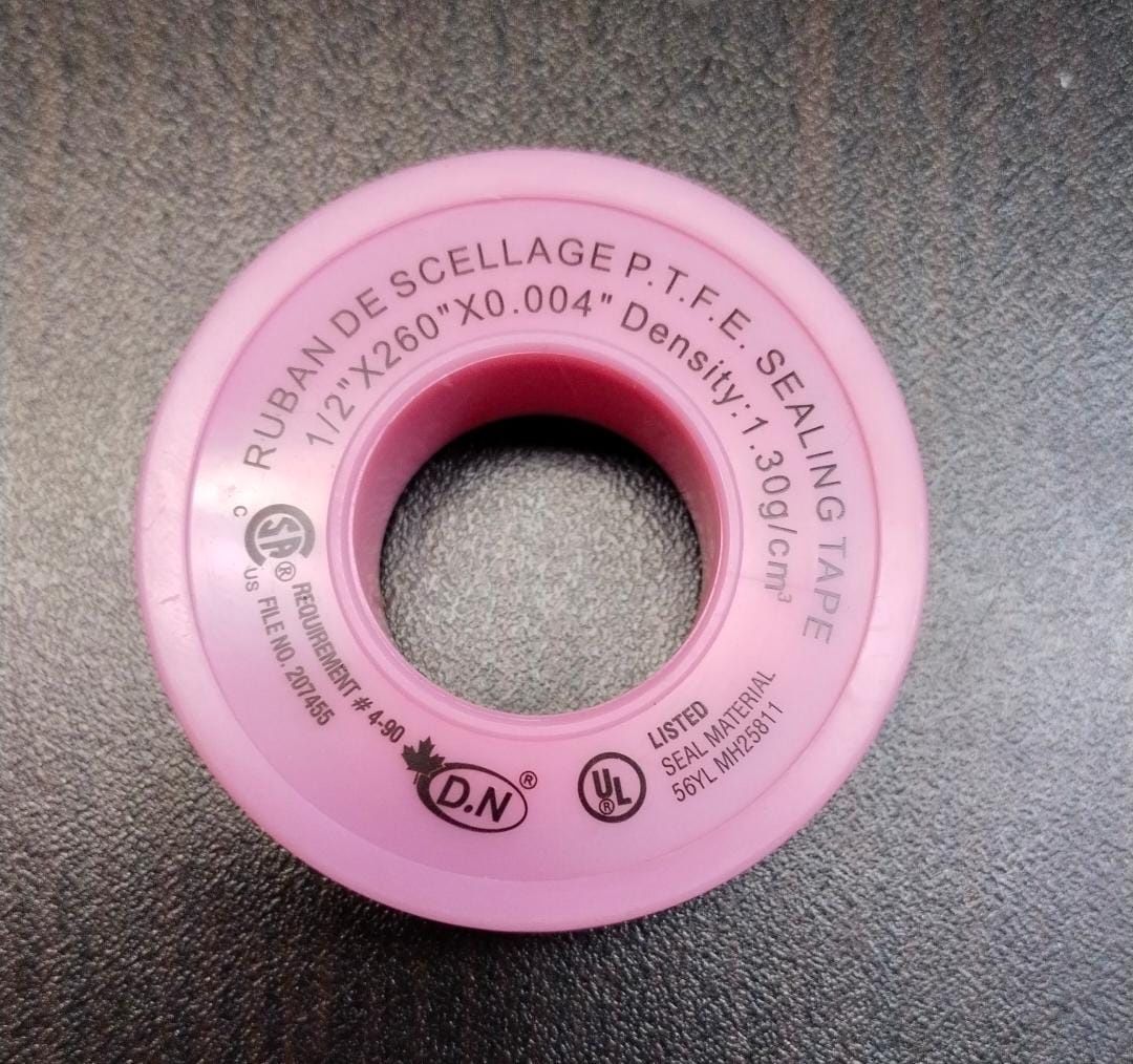 Sealing Tape 1/2 x 260 x 0.004  1.30g/cm