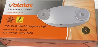 Mini Dual Head Emergency Light