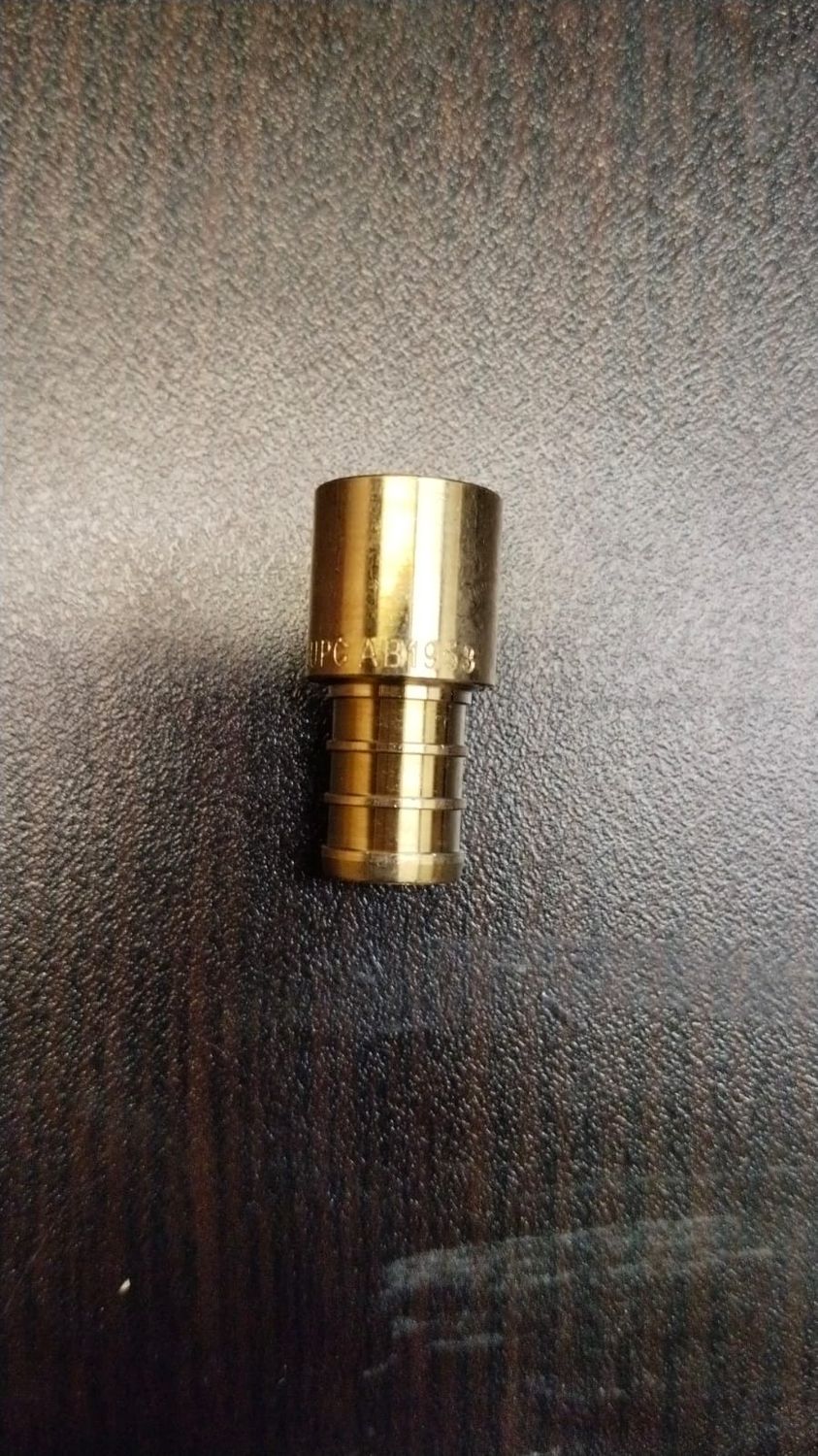 1/2" Male Sweat x 1/2" PEX Adapter