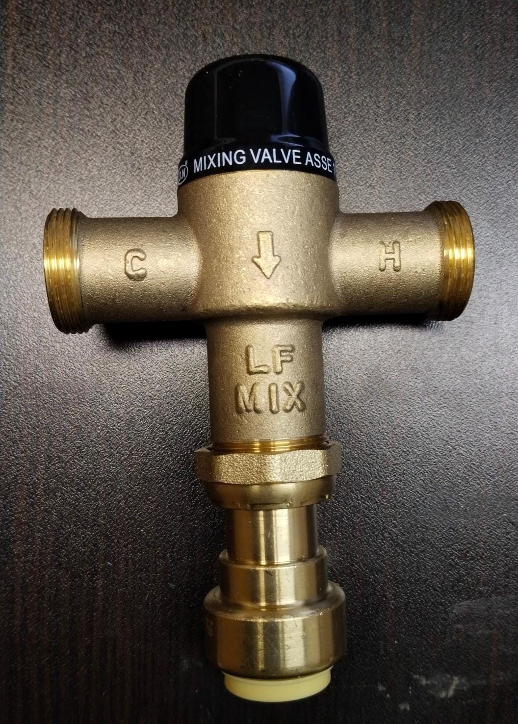 Thermostatic Mixing Valve 3/4 Push Fit