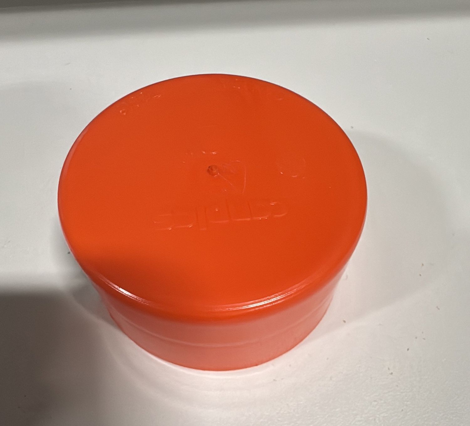 2” Flex Test Cap Orange