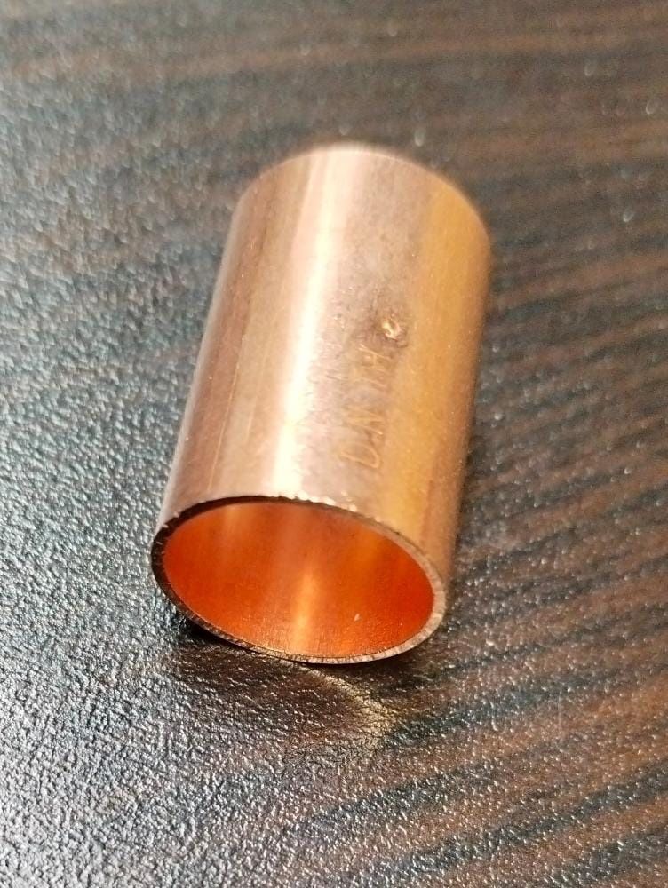 1/2"  Copper Coupling With Spot CxC