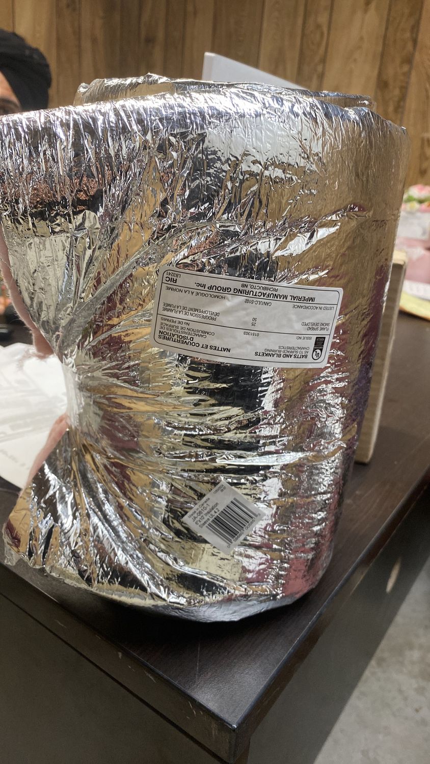 6”x10’ insulation sleeve