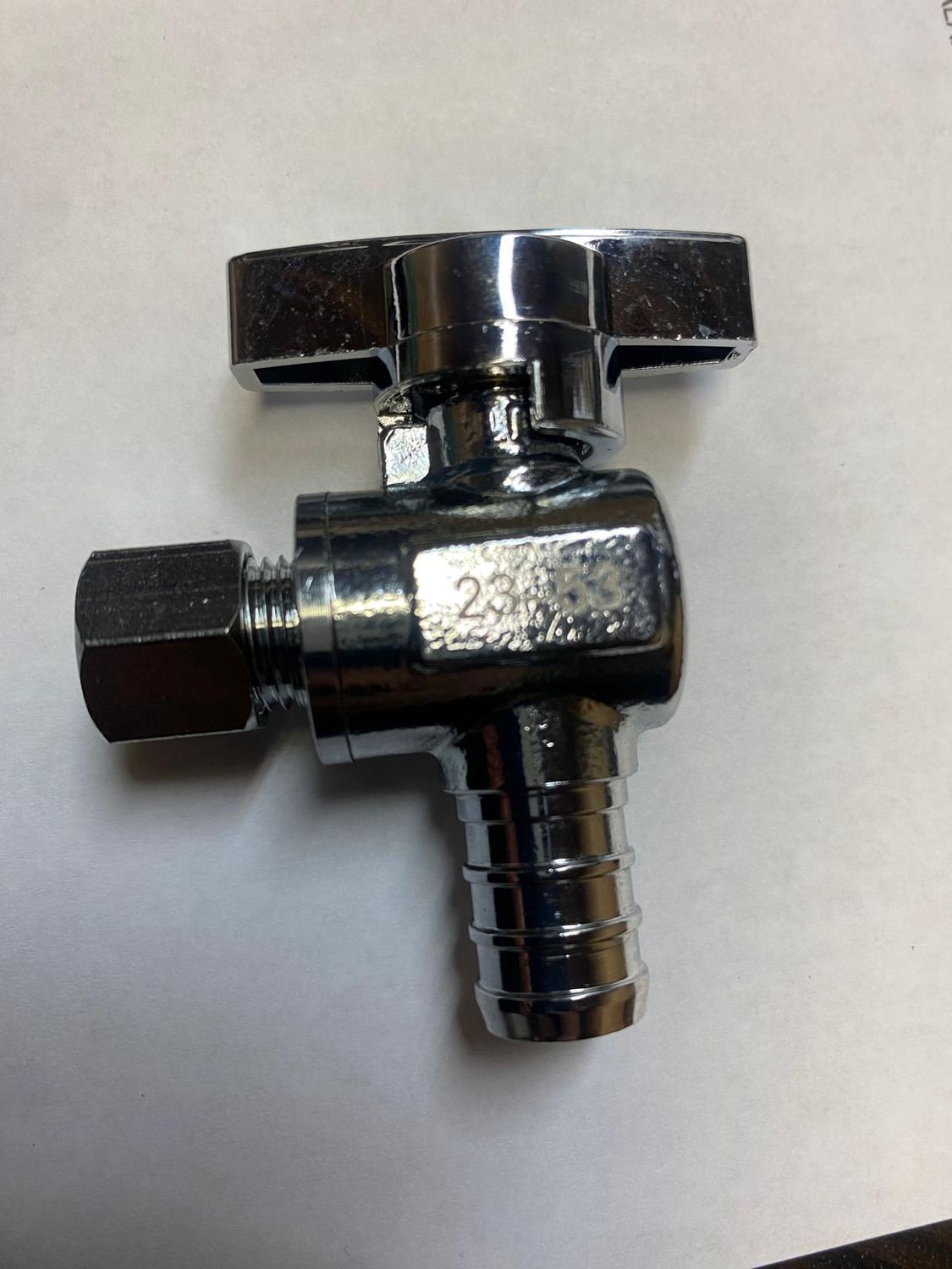 Quarter Turn Angle Ball Valve 1/2 x 1/4