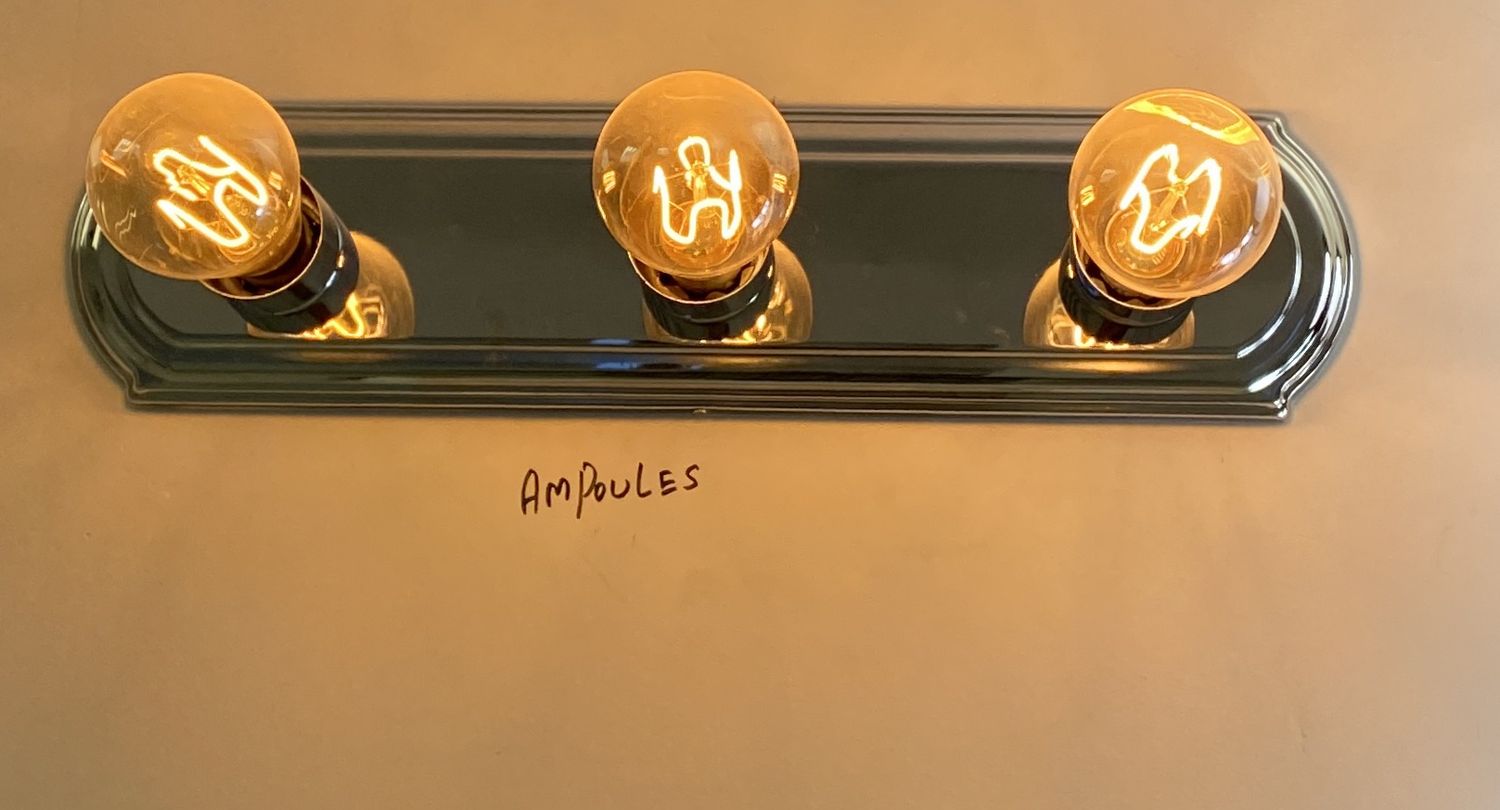 Vanity light Ampoules