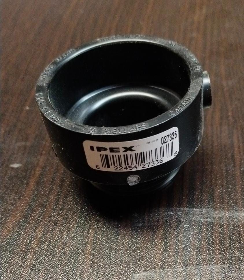 1.5 x 1.25 ABS Male Adaptor