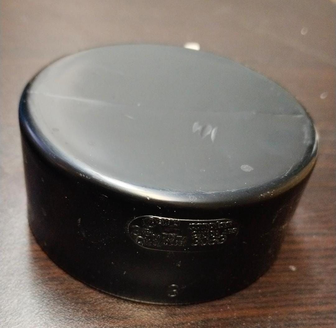 3" ABS Perm Cap HUB
