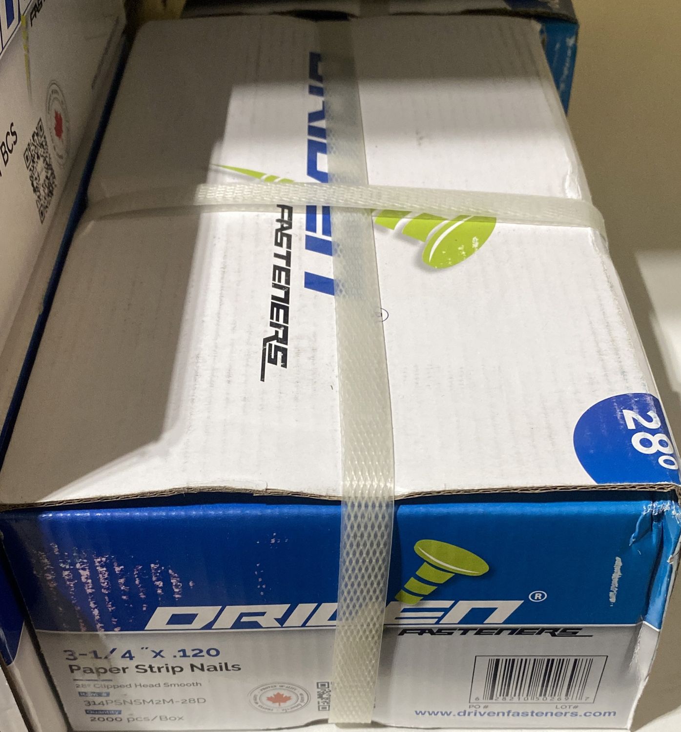 3 - 1/4 x .120 Paper Strip Nails