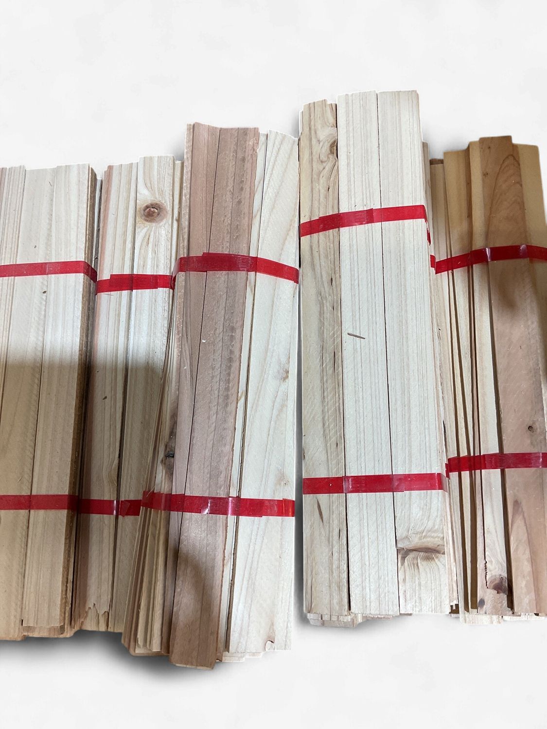 1 1/4" x 1 1/4" x 15" Wooden Shims