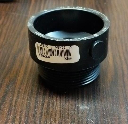 1.5 ABS Male Adaptor H x MPT