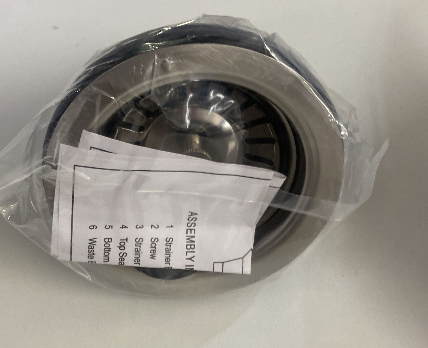 Kitchen sink Drain/strainer