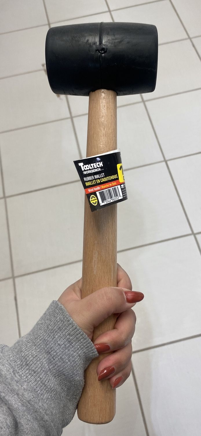 Rubber Mallet 16OZ Black