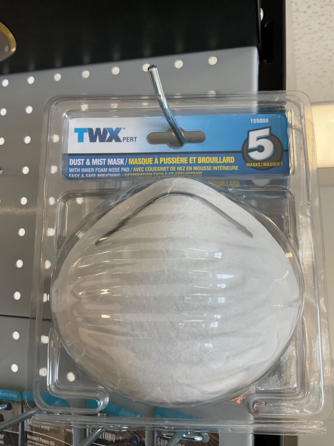 Dust &amp; mist mask 5pc