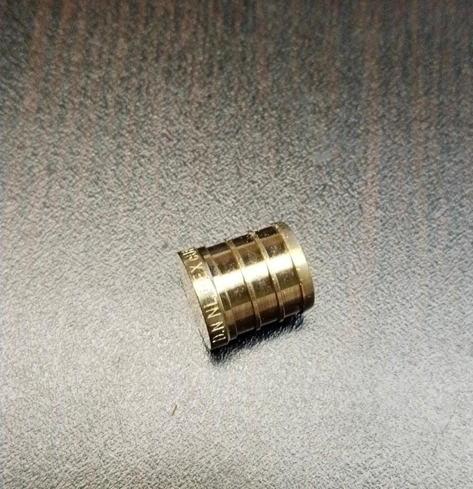 3/4 Brass PEX Plug