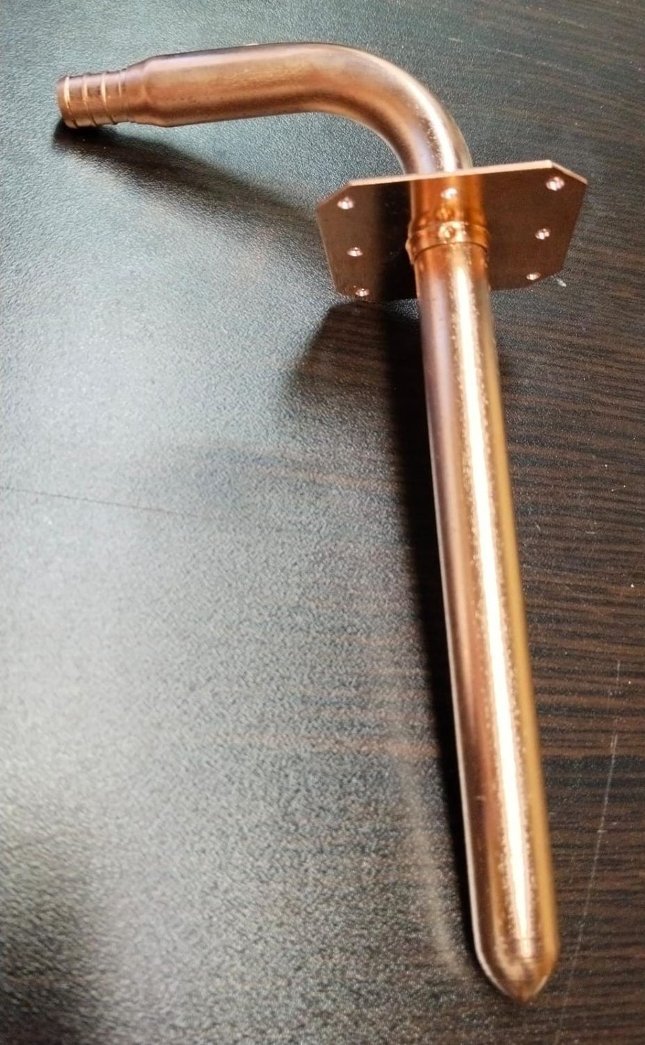 1/2" pex 3-1/2: x 8" Stub Out Elbow with Flange