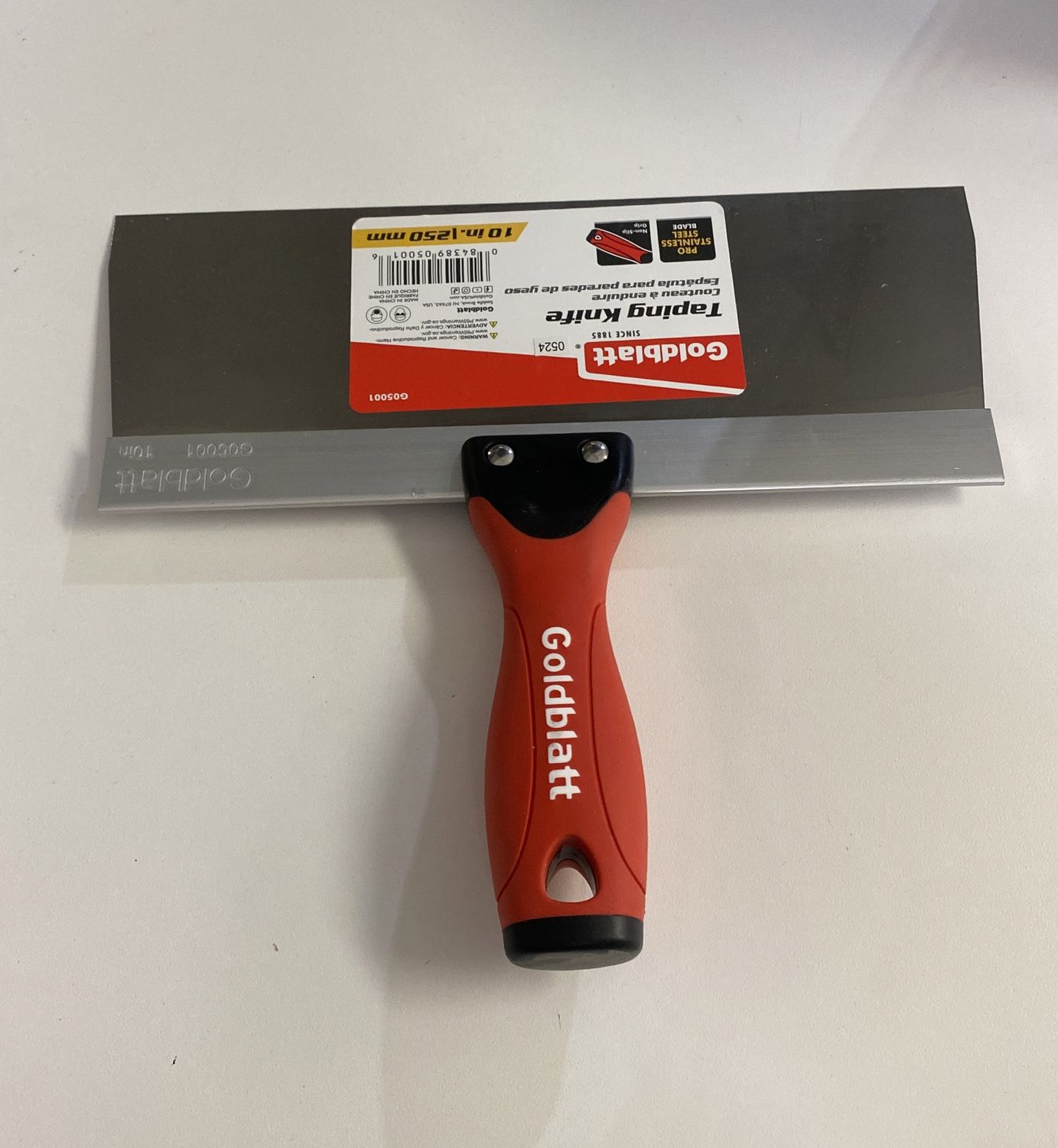 Drywall Taping Knife SS 10”