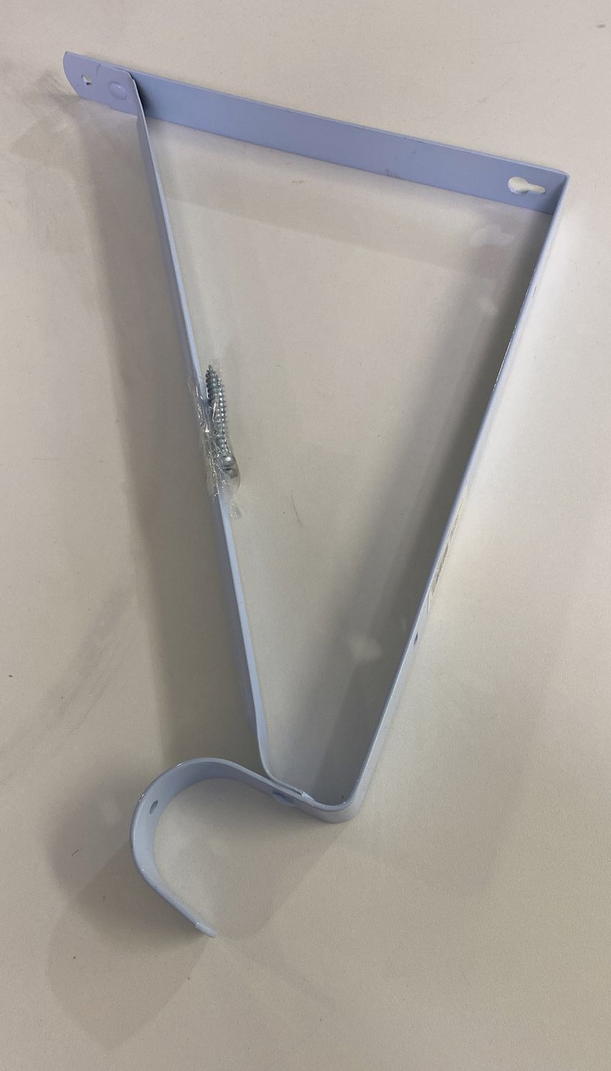 Closet Rod Bracket White