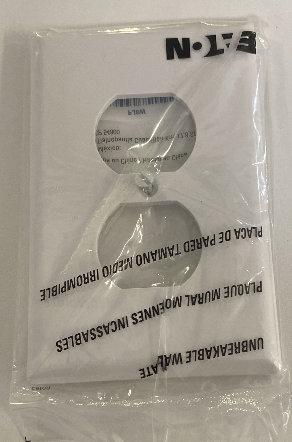 1 Gang Duplex Wall plate