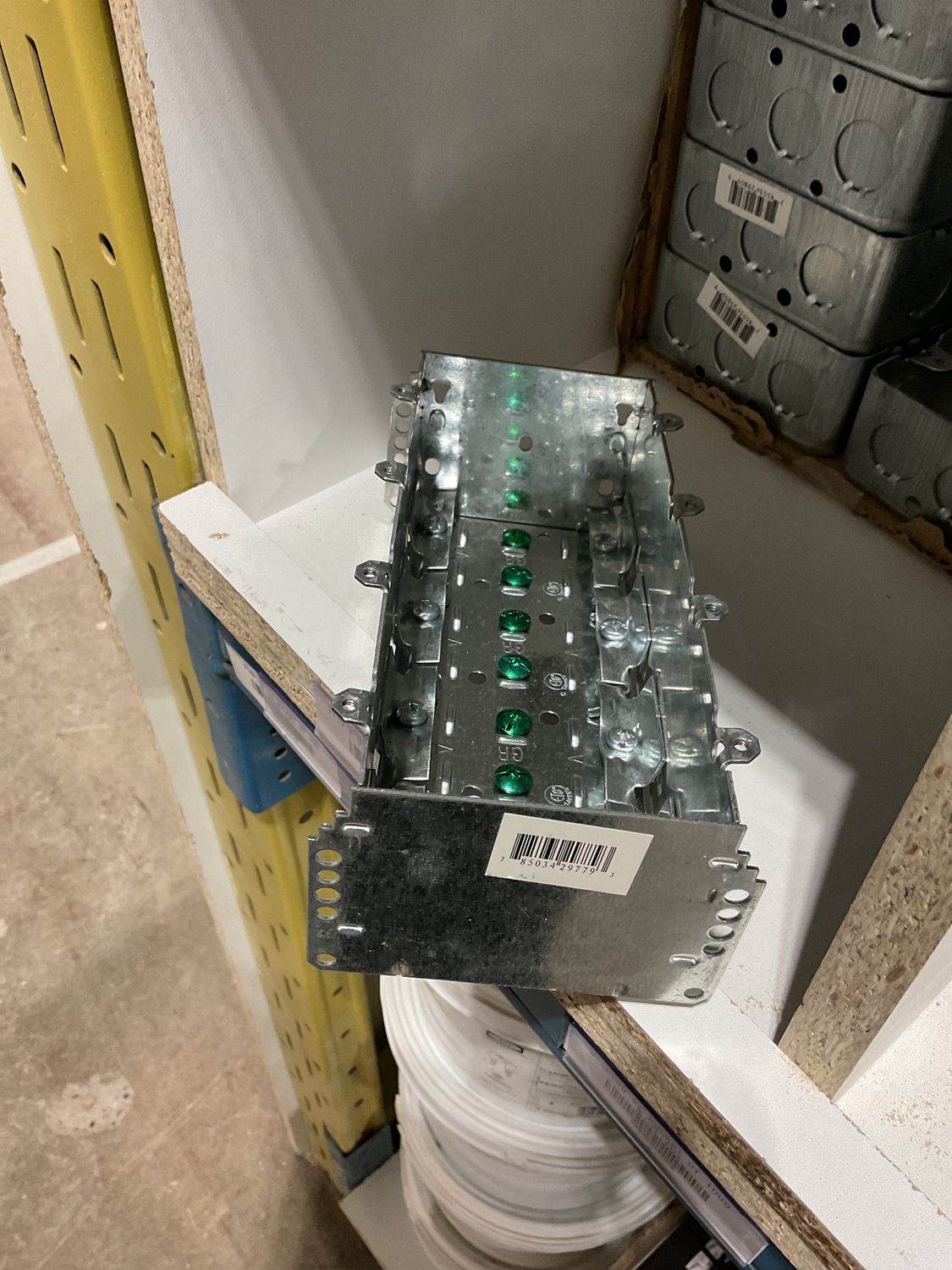 4 gang box welded 2.5” D