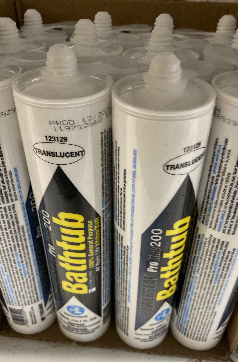 Proline silicone sealant  Translucent