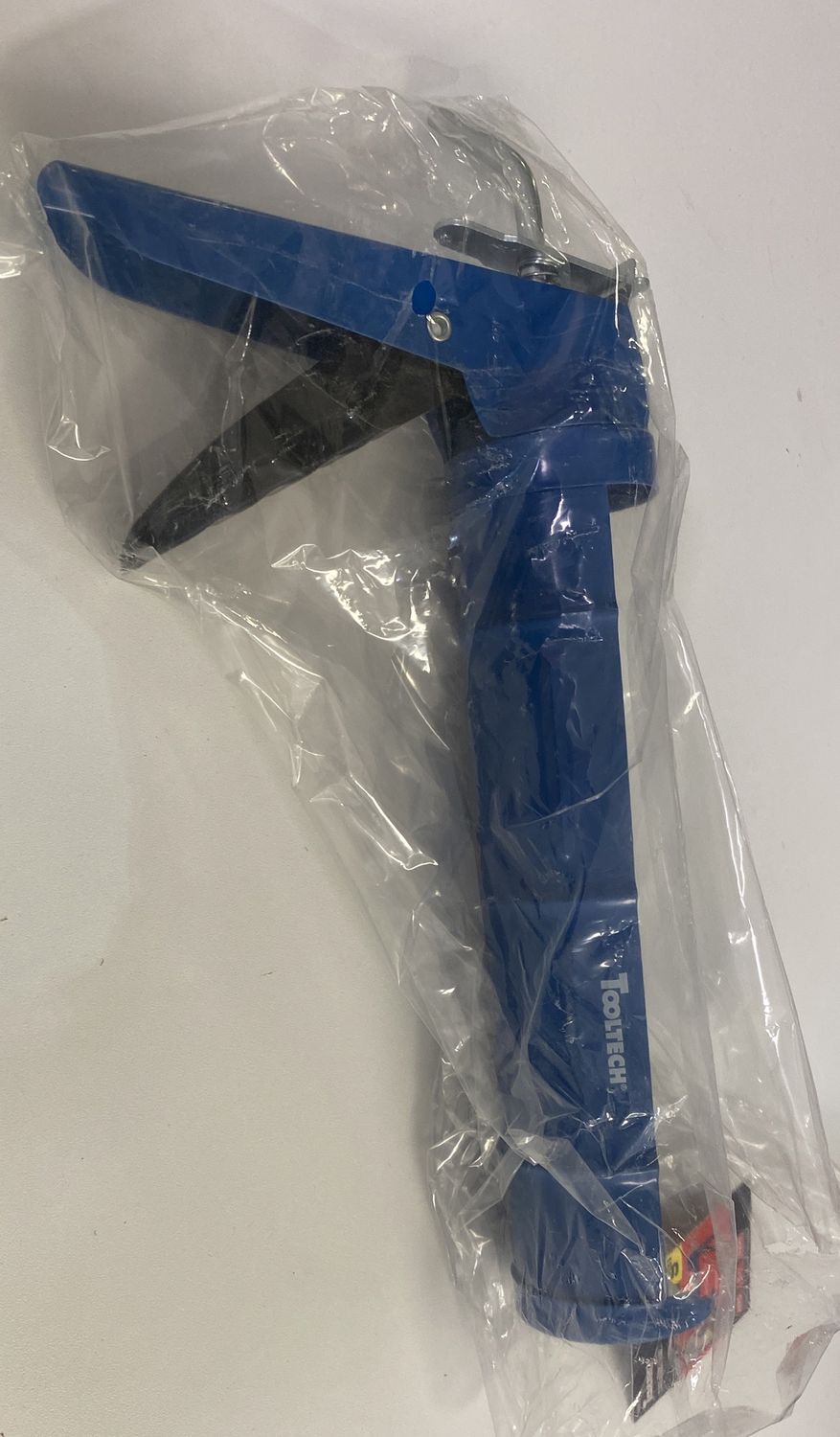 Cradle-Style Caulking Gun with Auto Flow Stop 9in Blue