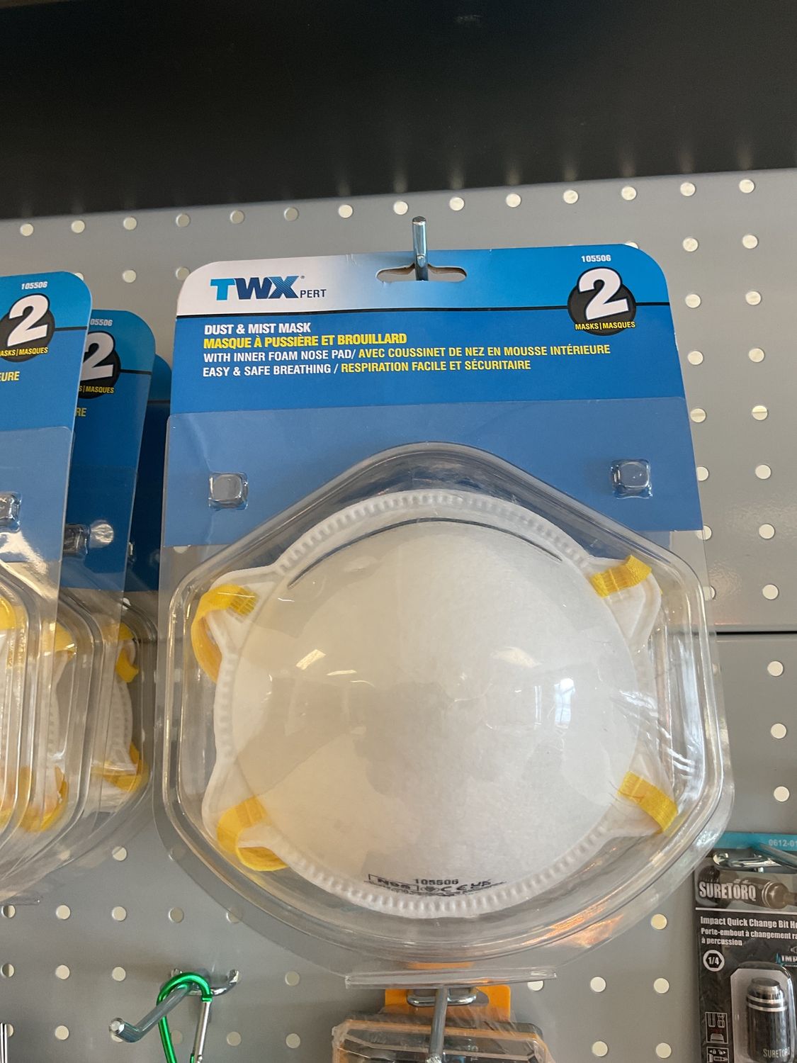 Dust &amp; mist mask N95 standard 2pc