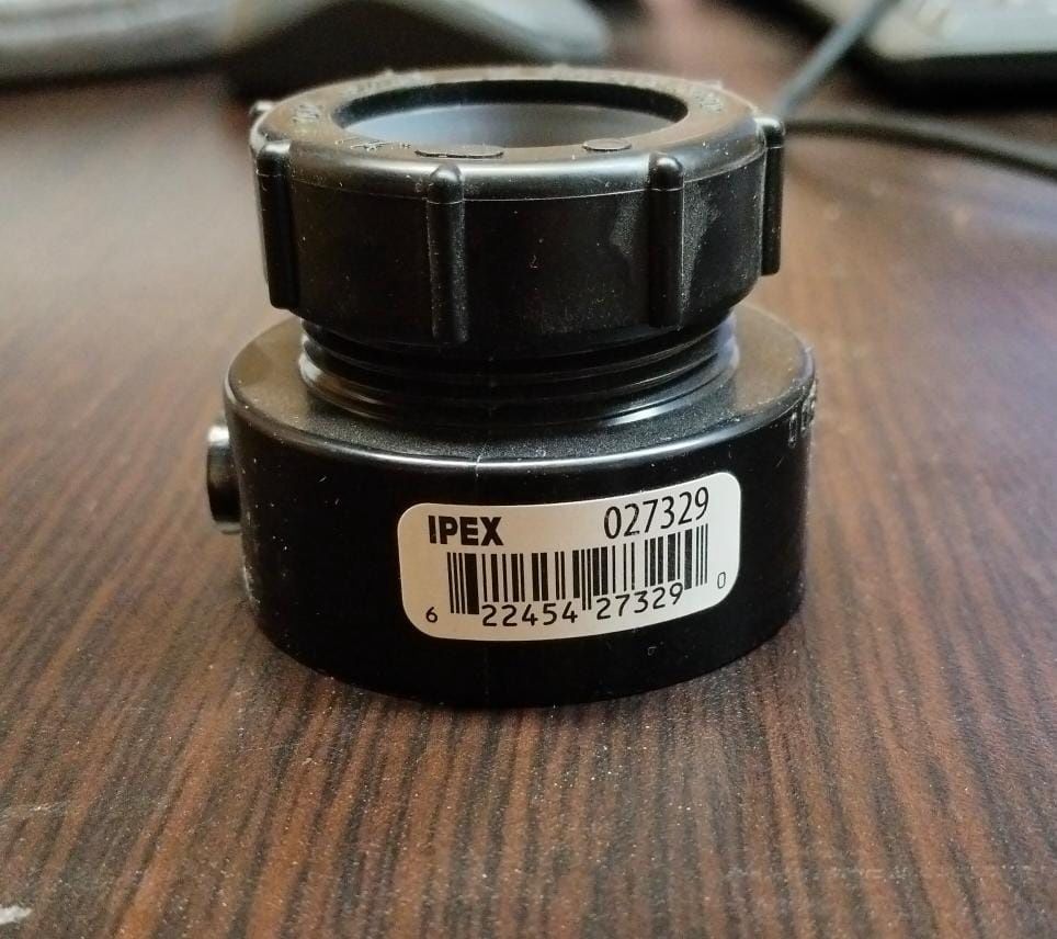 1 1/2 x 1 1/4 ABS Female Trap Adaptor