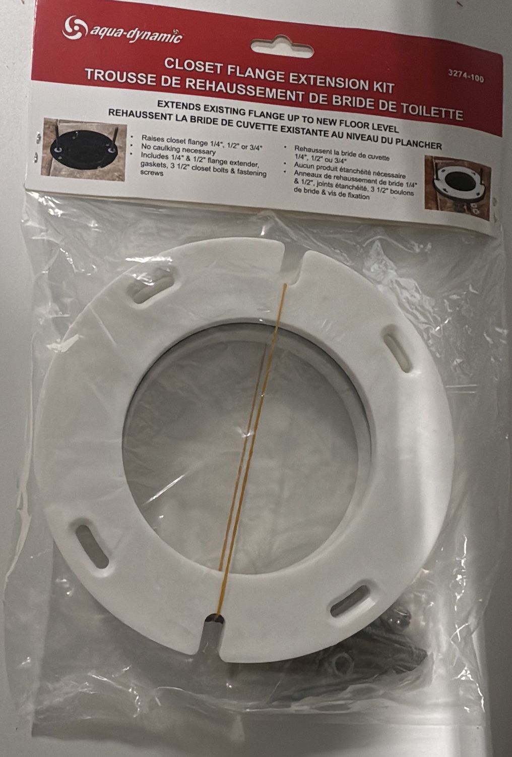 Closet Flange Extension Kit