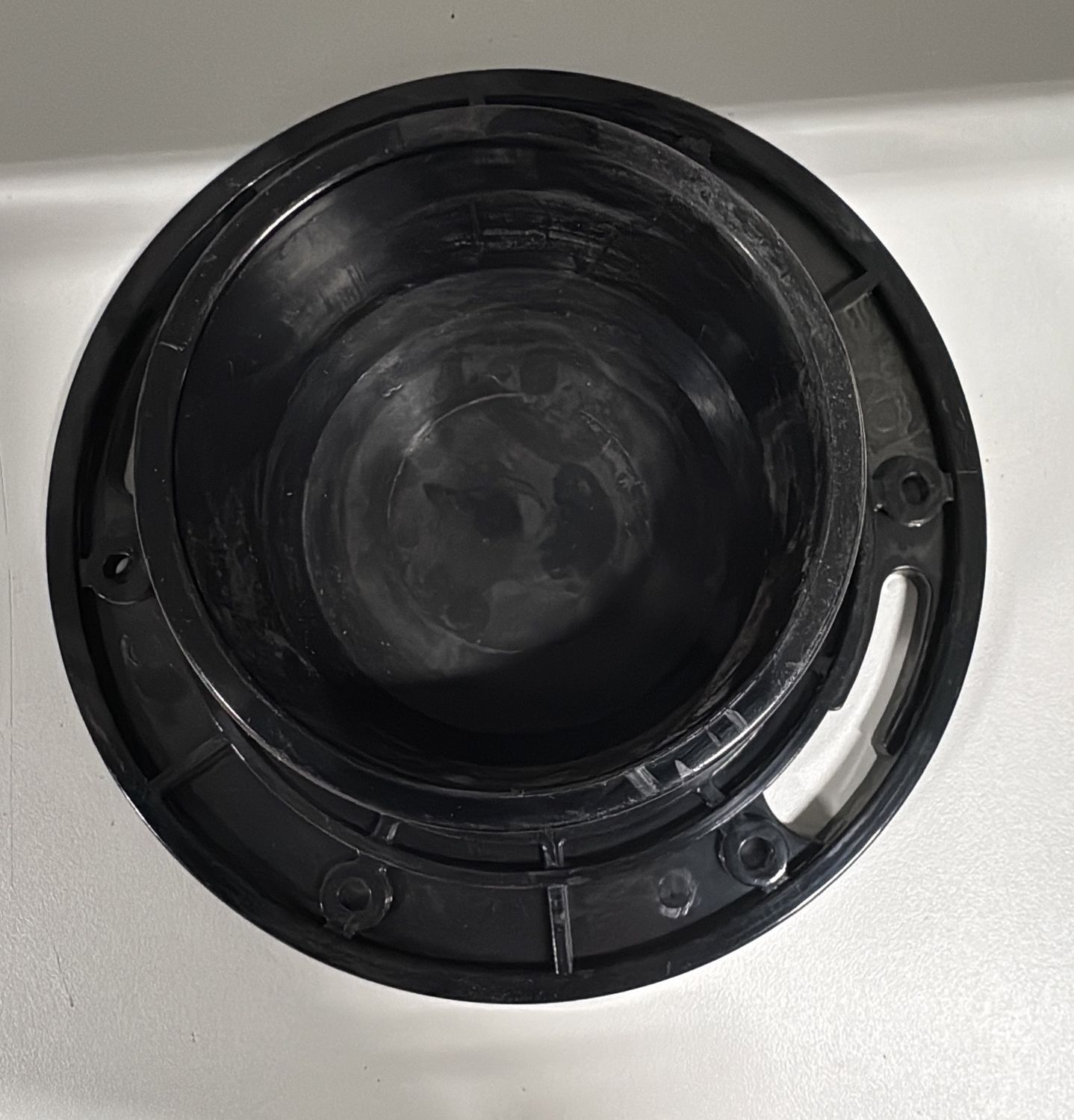 ABS Flange Molded Test Cap 4x3