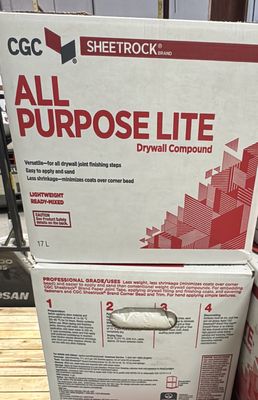 All purpose lite mud