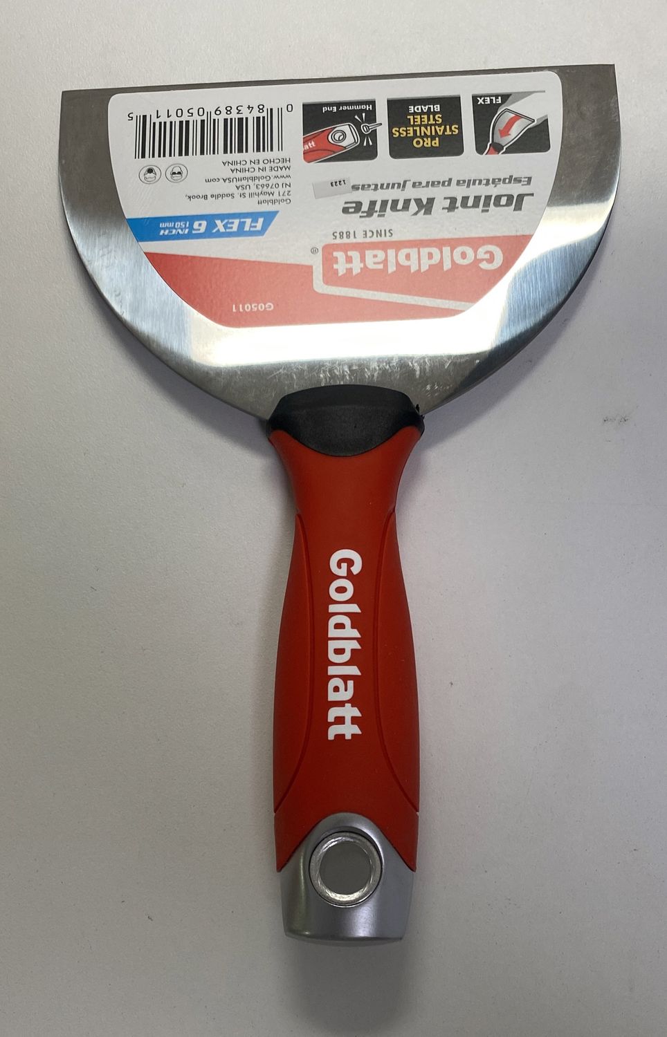 Drywall Taping Knife SS 6”